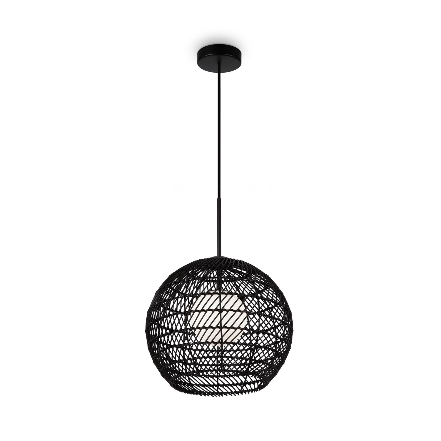 Maytoni Modern Cane Подвесной светильник цвет: черный MOD204PL-01B1