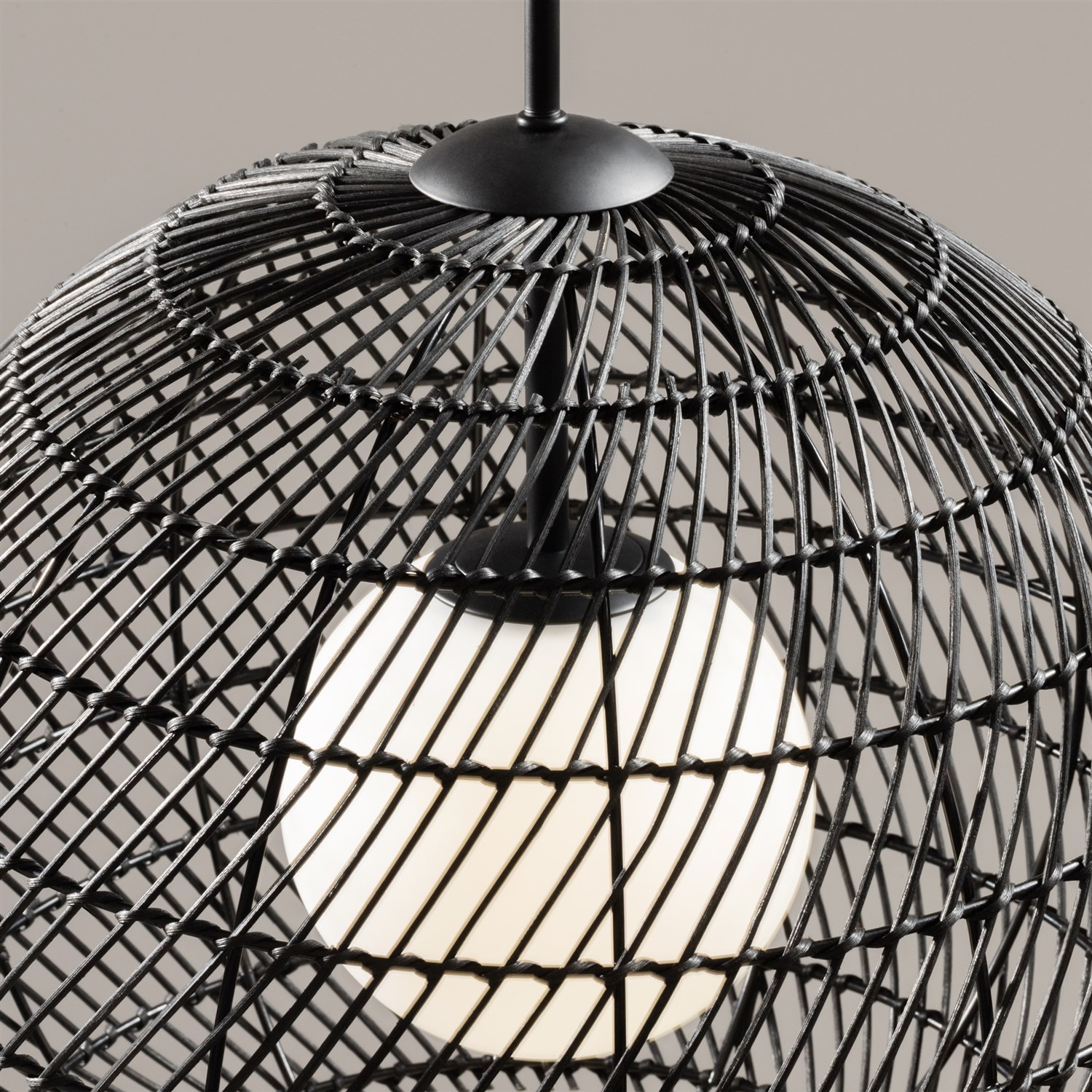 Maytoni Modern Cane Подвесной светильник цвет: черный MOD204PL-01B1
