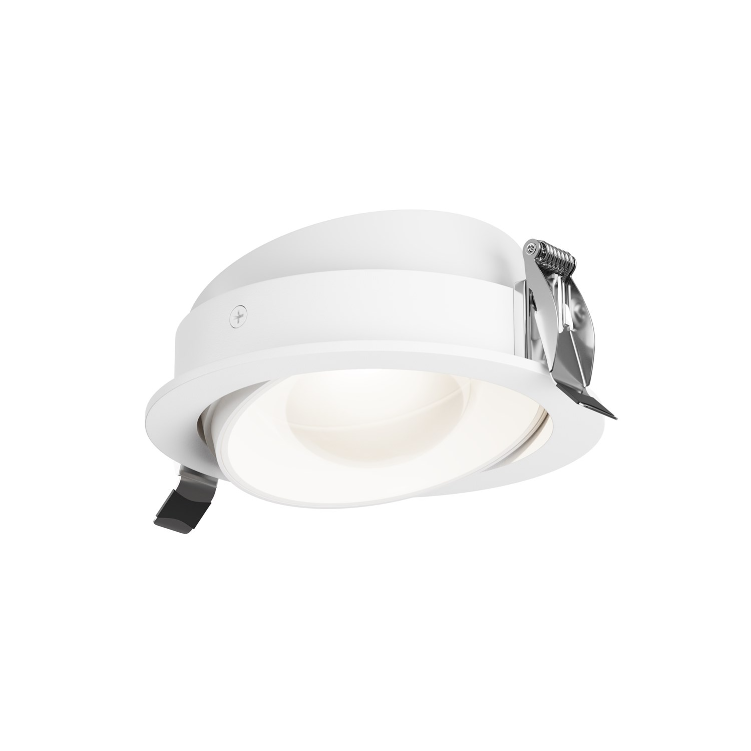 Maytoni Technical Lens Встраиваемый светильник цвет: белый DL105-12W3K-W