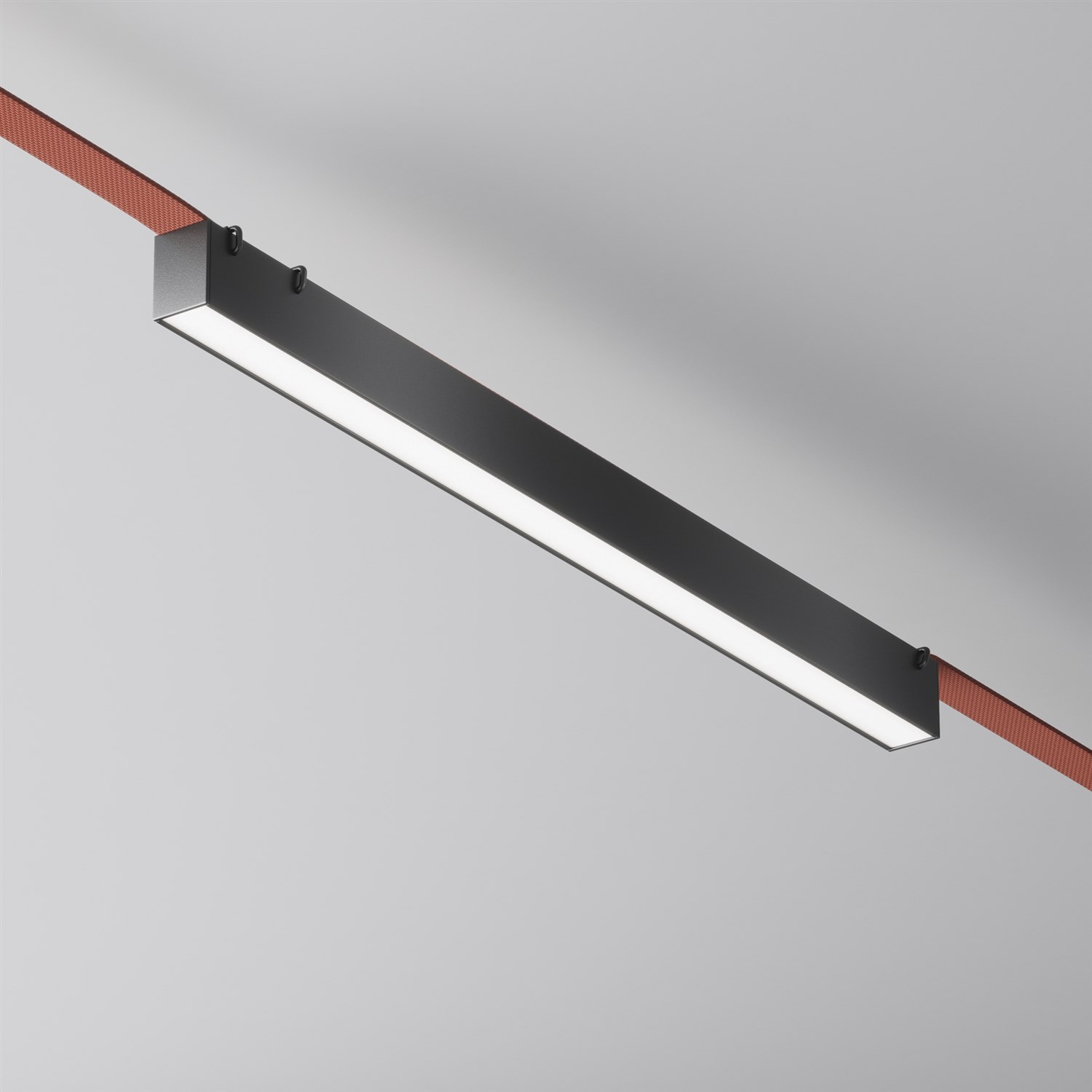 Maytoni Technical Basis Подвесной светильник цвет: черный TR129B-24W4K-B