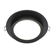 Maytoni Technical Hoop Встраиваемый светильник цвет: черный DL086-GX53-RD-B