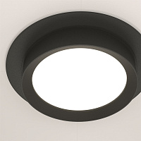Maytoni Technical Hoop Встраиваемый светильник цвет: черный DL086-GX53-RD-B