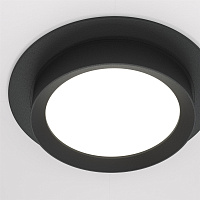 Maytoni Technical Hoop Встраиваемый светильник цвет: черный DL086-GX53-RD-B
