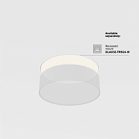 Maytoni Technical Zon Потолочный светильник цвет: белый C032CL-24W4K-RD-W