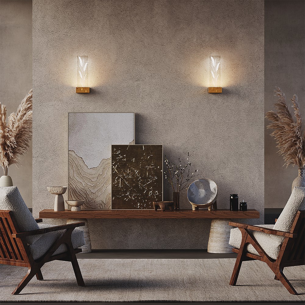 Maytoni Modern Ornate Настенный светильник (бра) цвет: латунь MOD318WL-L3BS3K