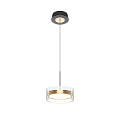 Maytoni Modern Dress code Подвесной светильник цвет: черный и латунь MOD348PL-L18BBS3K