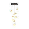 Maytoni Modern Area Подвесной светильник цвет: черный и латунь MOD295PL-L120BBS3K