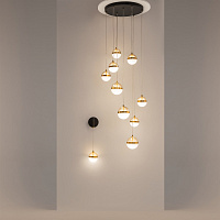 Maytoni Modern Area Подвесной светильник цвет: черный и латунь MOD295PL-L120BBS3K
