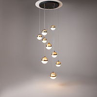 Maytoni Modern Area Подвесной светильник цвет: черный и латунь MOD295PL-L120BBS3K