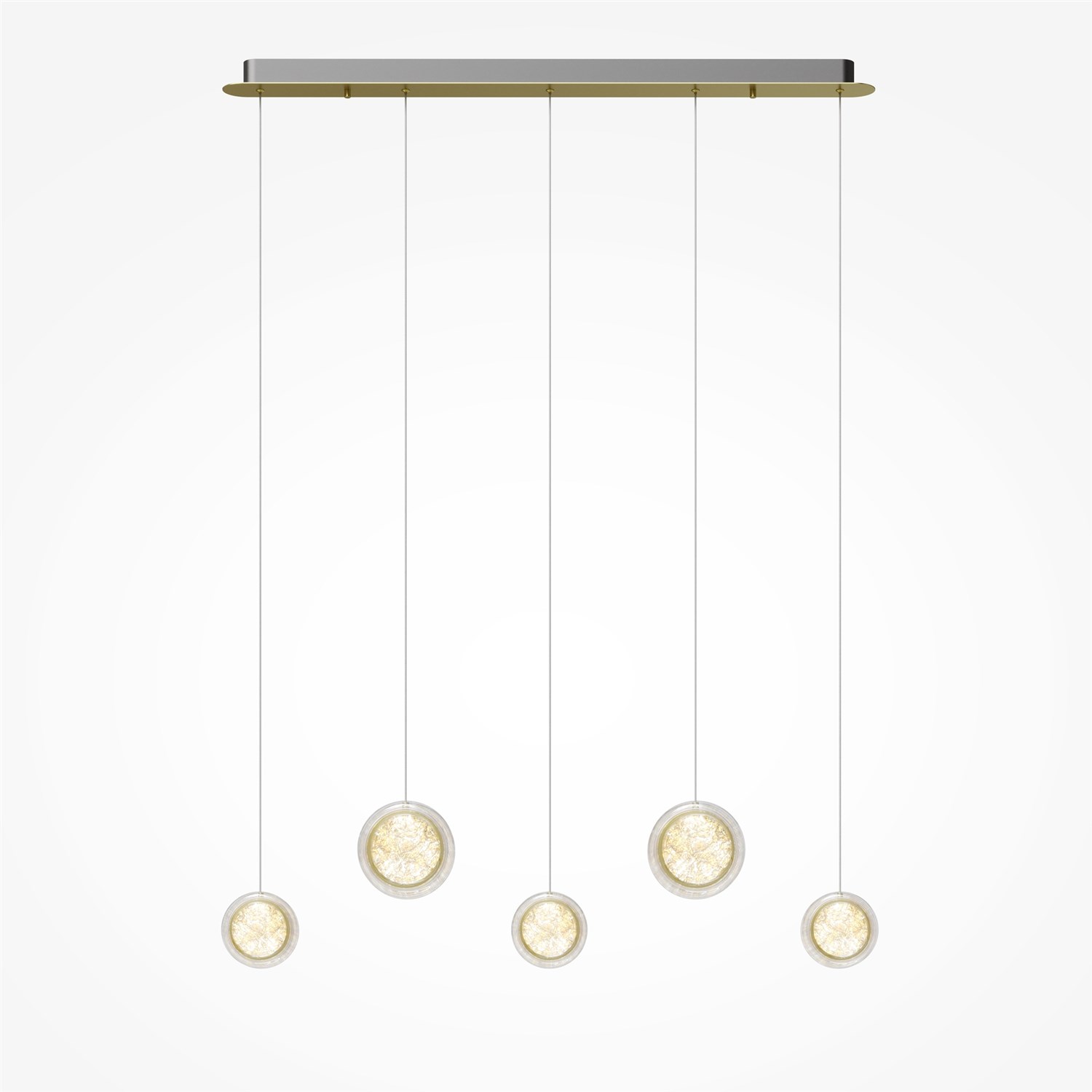 Maytoni Modern Pharao Подвесной светильник цвет: черный и латунь MOD361PL-L33BS3K