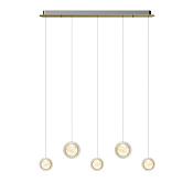 Maytoni Modern Pharao Подвесной светильник цвет: черный и латунь MOD361PL-L33BS3K