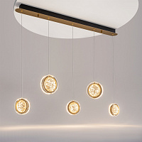 Maytoni Modern Pharao Подвесной светильник цвет: черный и латунь MOD361PL-L33BS3K