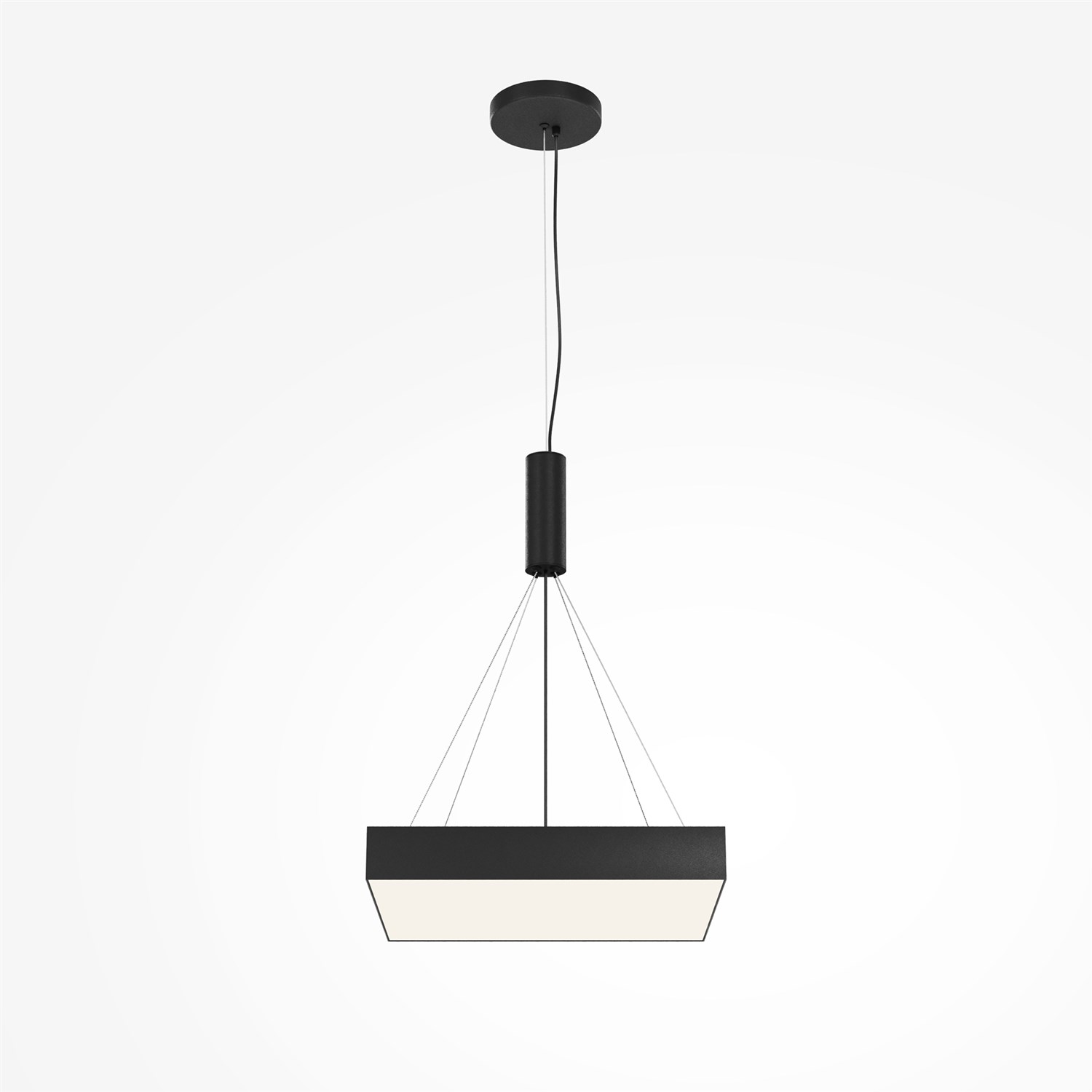 Maytoni Technical Zon Потолочный светильник цвет: черный C032CL-45W4K-SQ-B