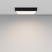 Maytoni Technical Zon Потолочный светильник цвет: черный C032CL-45W4K-SQ-B