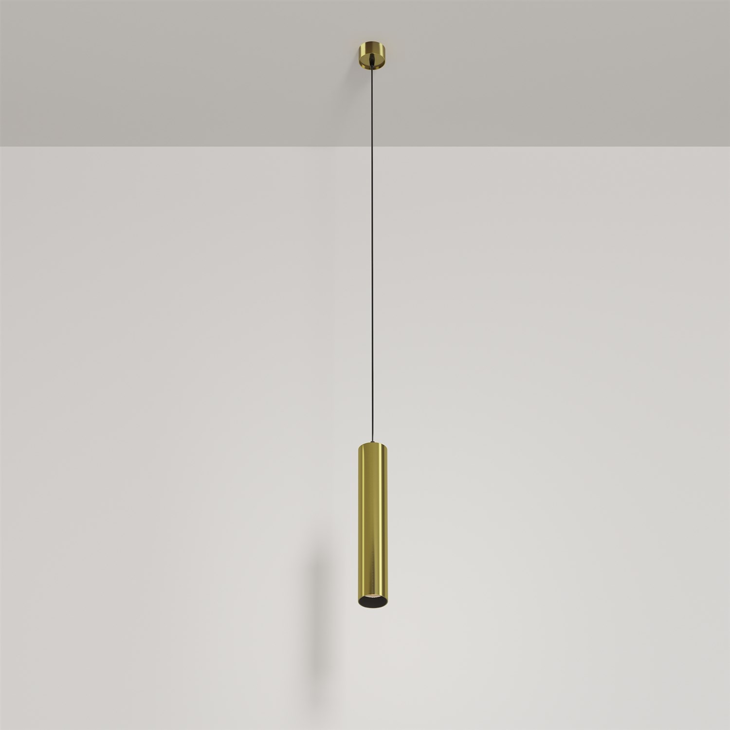 Maytoni Technical Focus LED Подвесной светильник цвет: латунь P072PL-L12W3K-BS