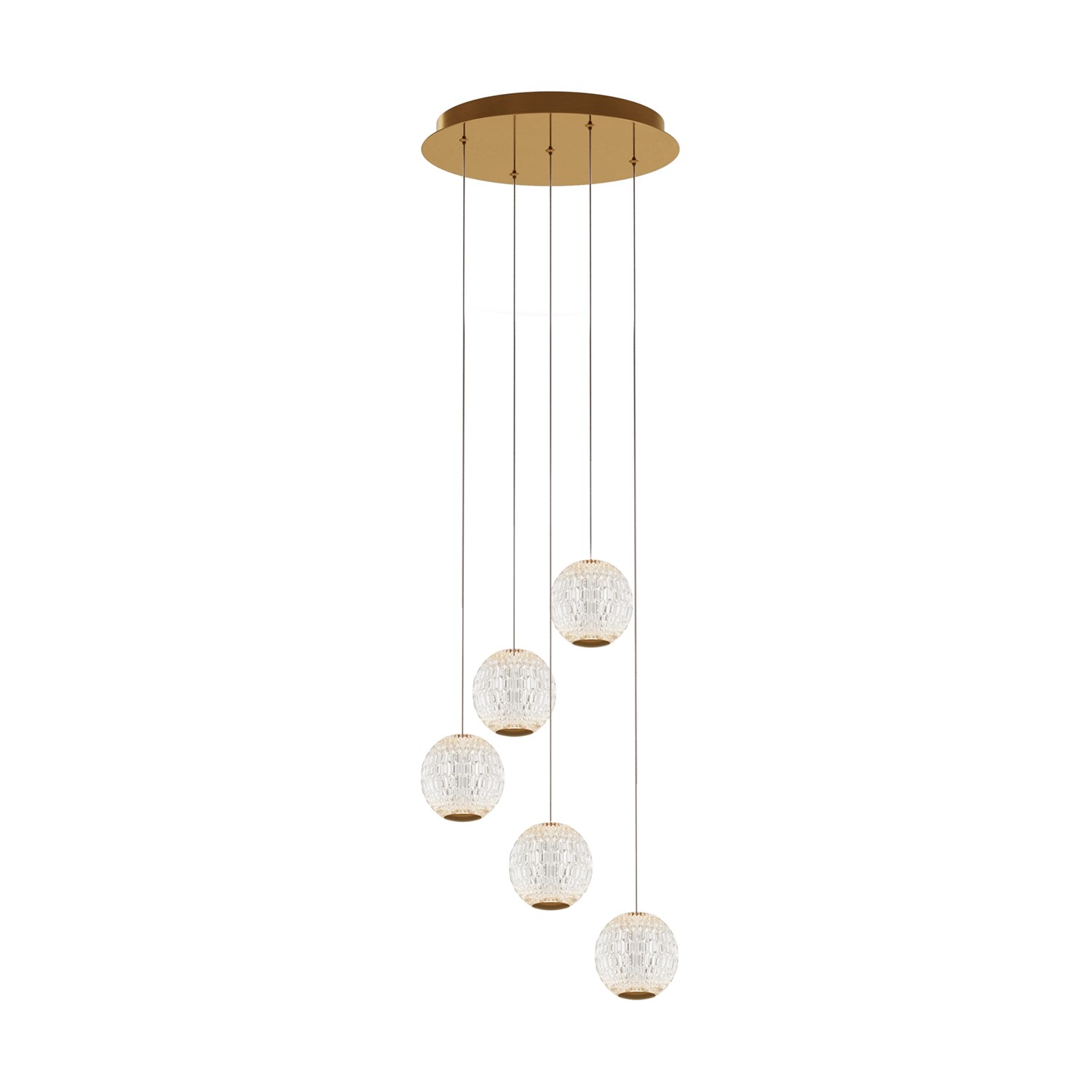 Maytoni Modern Sapphire Подвесной светильник цвет: латунь MOD293PL-L30BS3K
