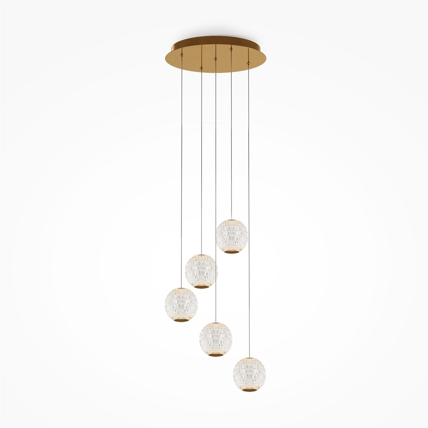 Maytoni Modern Sapphire Подвесной светильник цвет: латунь MOD293PL-L30BS3K
