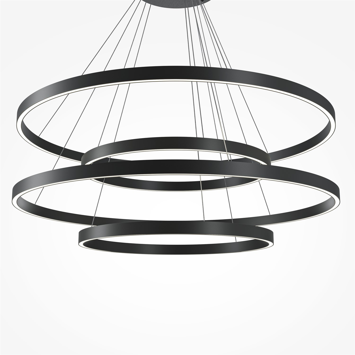 Maytoni Modern Rim Подвесной светильник цвет: черный MOD058PL-L174BK