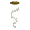 Maytoni Modern Frozen Подвесной светильник цвет: латунь MOD254PL-12BS
