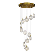 Maytoni Modern Frozen Подвесной светильник цвет: латунь MOD254PL-12BS
