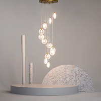 Maytoni Modern Frozen Подвесной светильник цвет: латунь MOD254PL-12BS