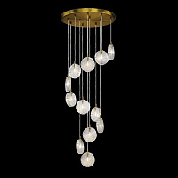 Maytoni Modern Frozen Подвесной светильник цвет: латунь MOD254PL-12BS