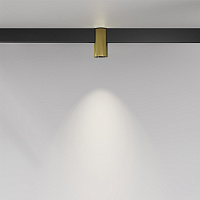 Maytoni Technical Alfa Трековый светильник цвет: латунь TR122-2-7W4K-BS