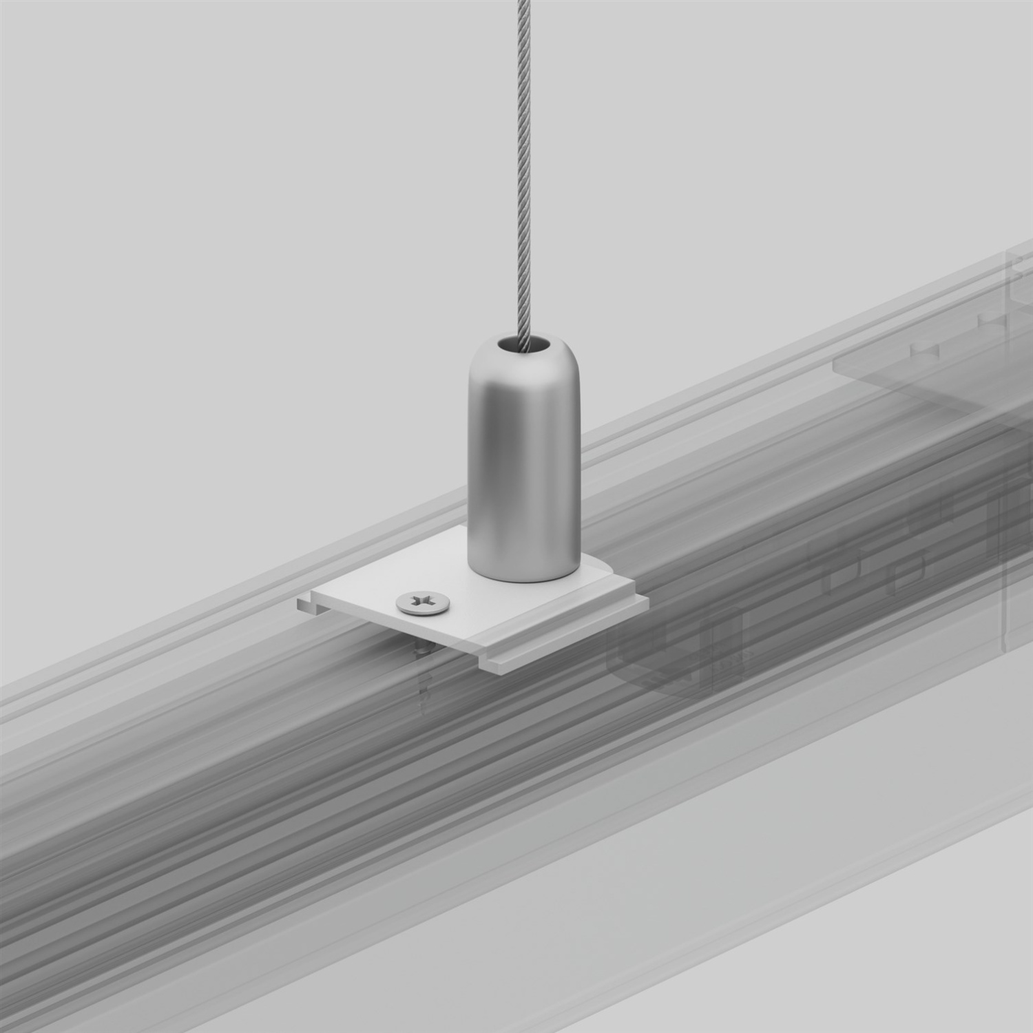 Maytoni Technical Крепление для троса 1шт Gravity белый TRA004HP-21W