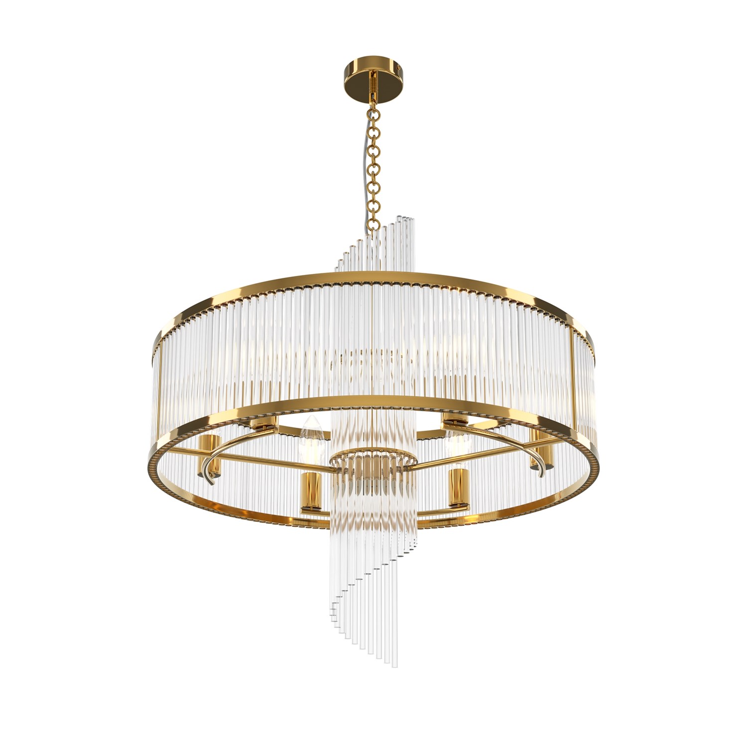 Maytoni Modern Frame Подвесной светильник цвет: золото MOD174PL-06G