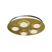 Maytoni Modern Pharao Потолочный светильник цвет: черный и латунь MOD361CL-L58BS3K
