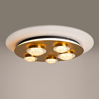 Maytoni Modern Pharao Потолочный светильник цвет: черный и латунь MOD361CL-L58BS3K