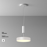 Maytoni Technical Zon Потолочный светильник цвет: белый C032CL-36W3K-RD-W