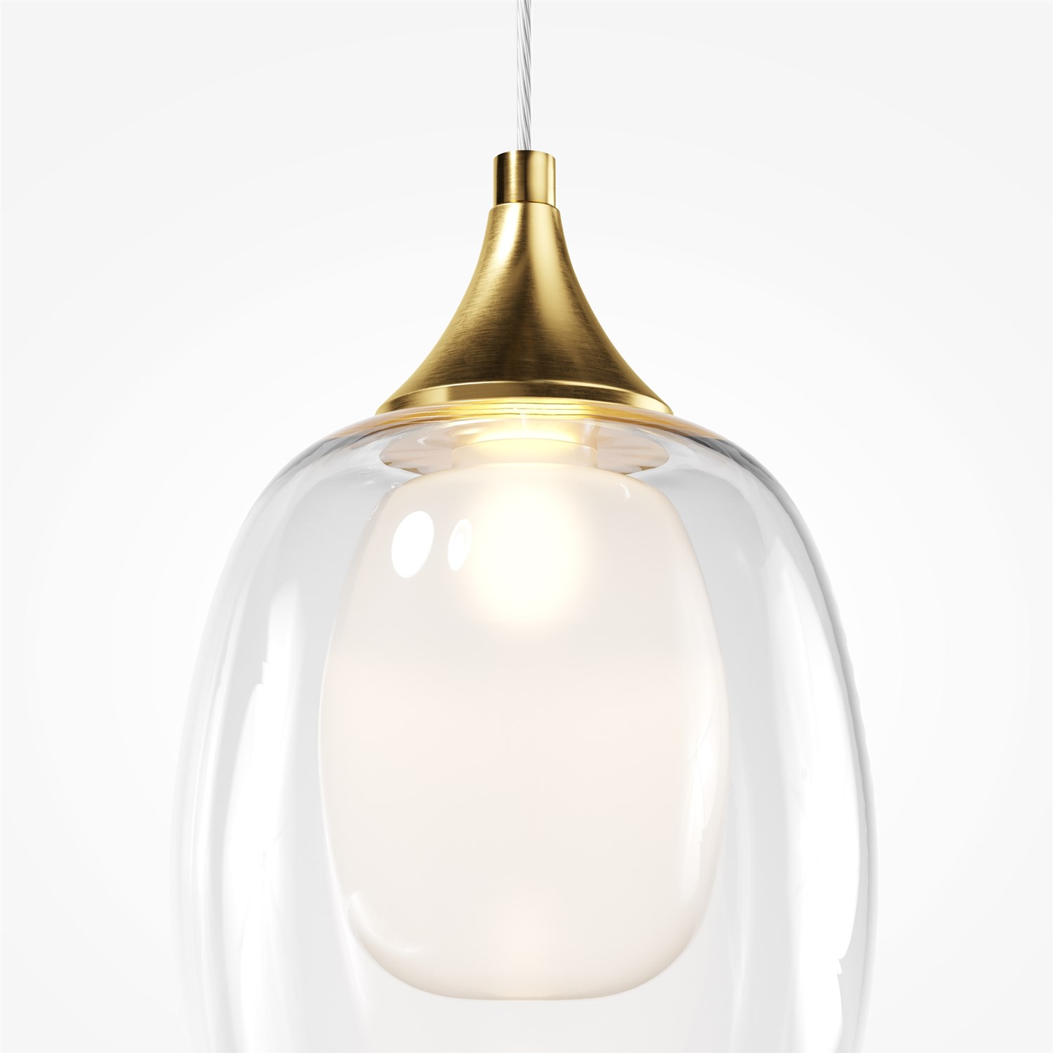 Maytoni Modern Aura Подвесной светильник цвет: латунь MOD016PL-01BS1