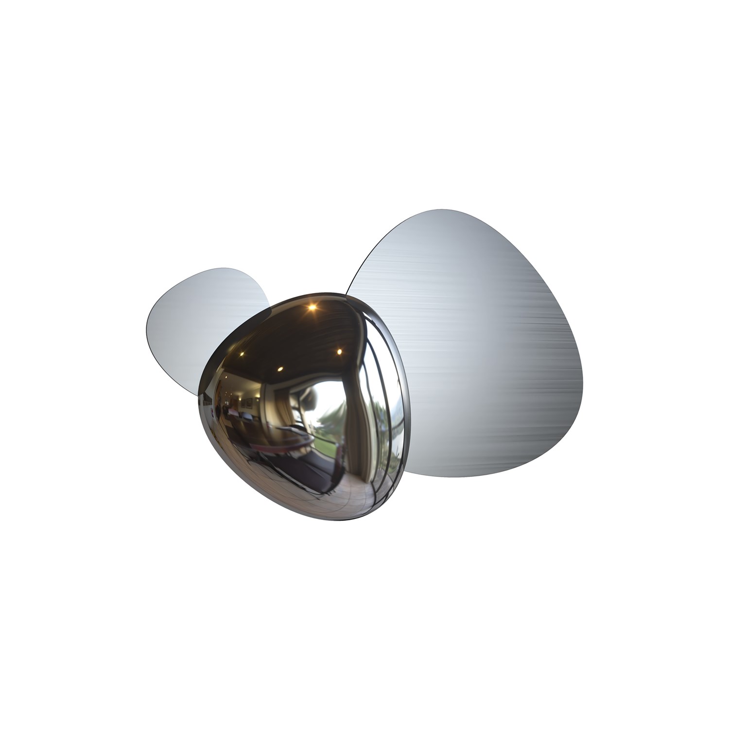 Maytoni Modern Jack-stone Настенный светильник (бра) цвет: никель MOD314WL-L8N3K