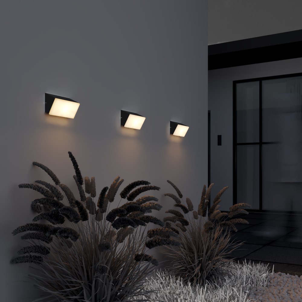 Maytoni Outdoor Brick Настенный светильник (бра) цвет: графит O436WL-L10GF3K