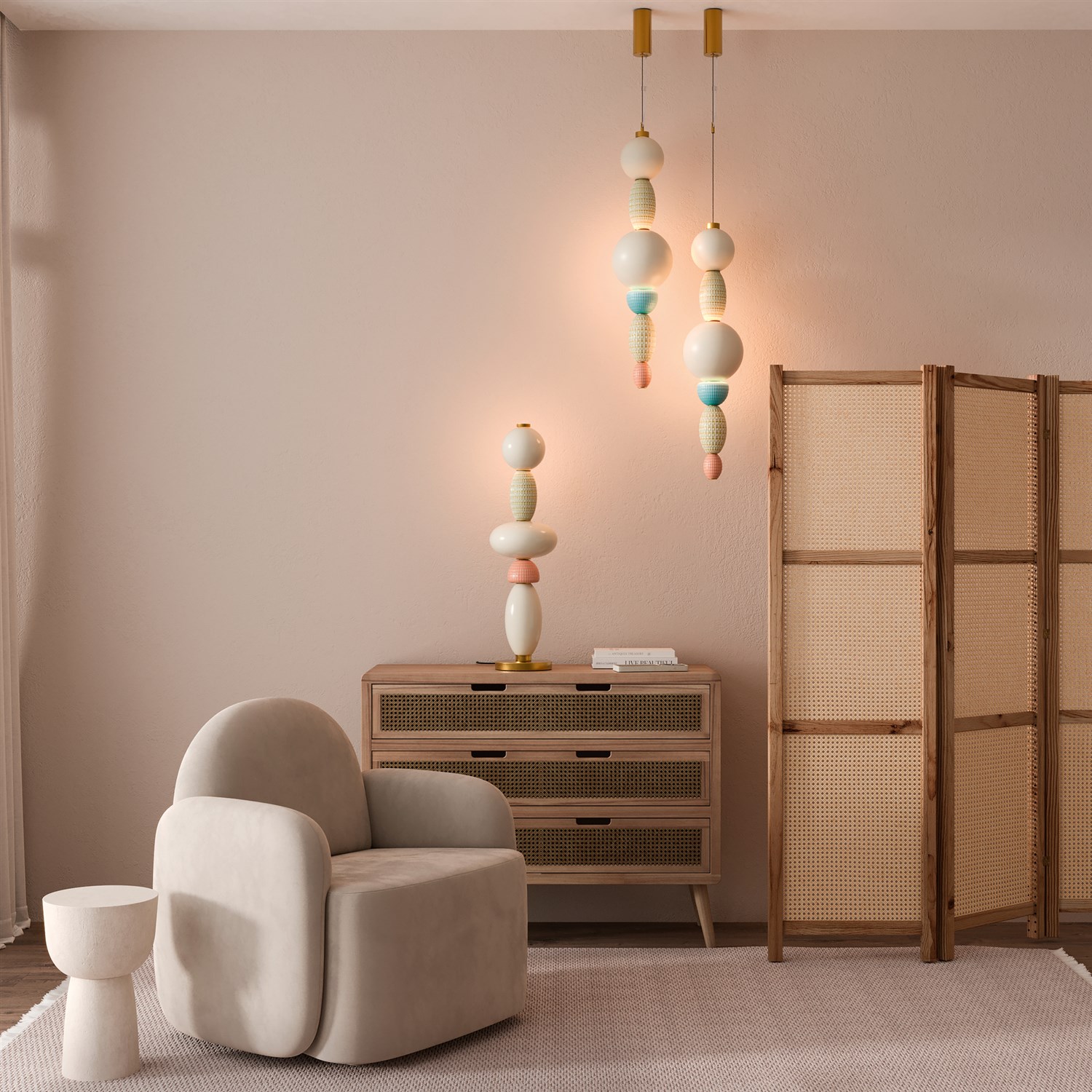 Maytoni Modern Adore Настольный светильник цвет: латунь MOD297TL-L24BS3K