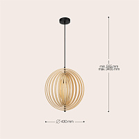 Maytoni Modern Roots Подвесной светильник цвет: черный MOD197PL-01W