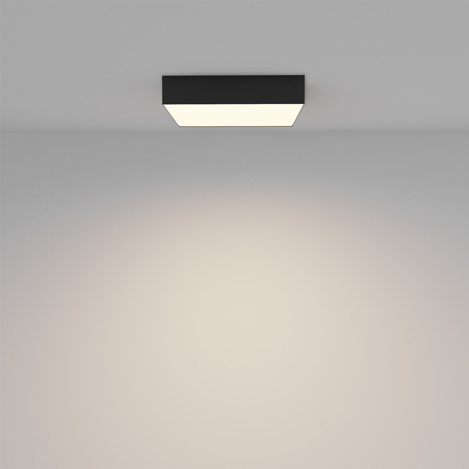 Maytoni Technical Zon Потолочный светильник цвет: черный C032CL-36W3K-SQ-B