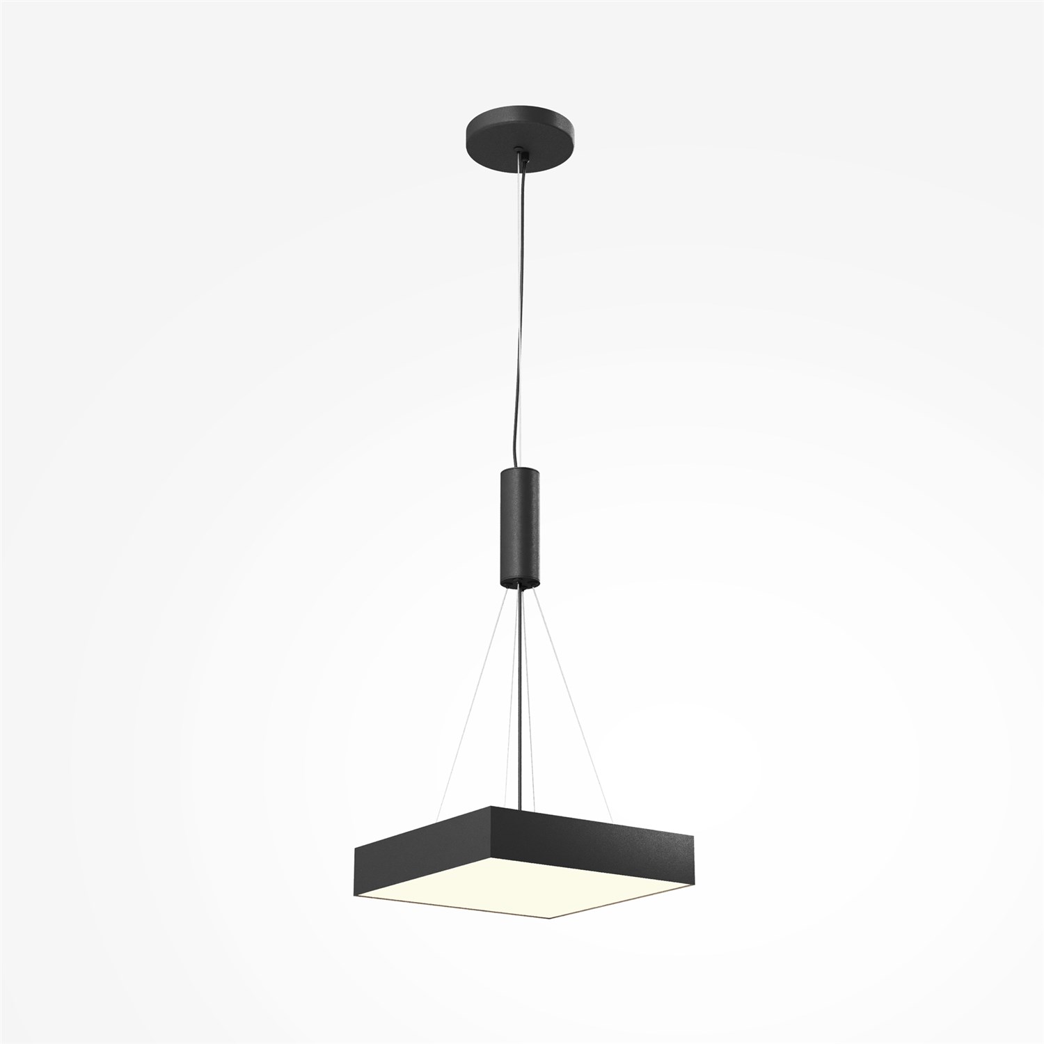 Maytoni Technical Zon Потолочный светильник цвет: черный C032CL-36W3K-SQ-B