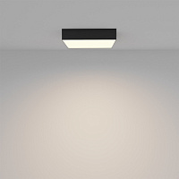 Maytoni Technical Zon Потолочный светильник цвет: черный C032CL-36W3K-SQ-B