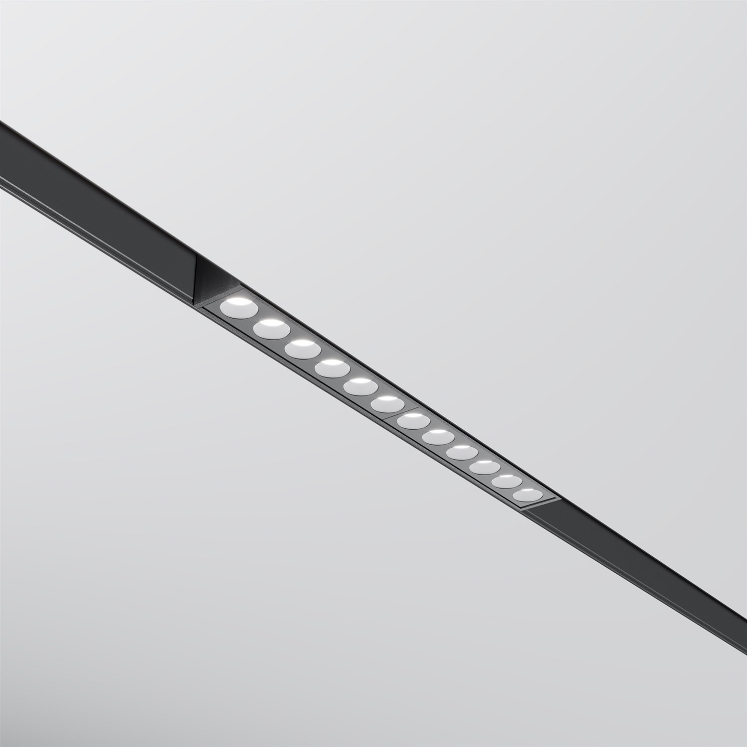 Maytoni Technical Points Трековый светильник цвет: черный TR031-2-12W4K-B