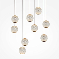 Maytoni Modern Sapphire Подвесной светильник цвет: латунь MOD293PL-L56BS3K