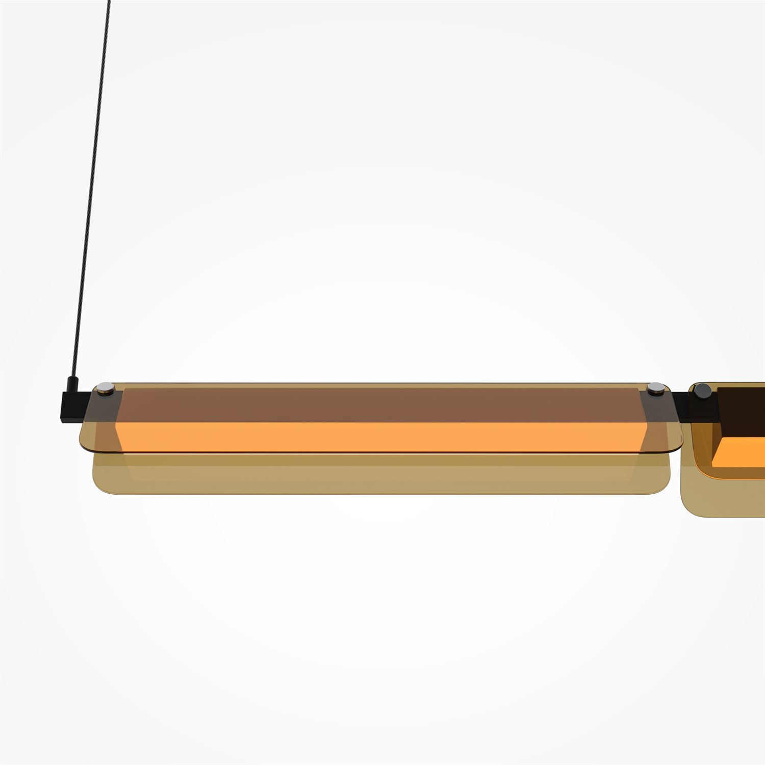 Maytoni Modern Flat Подвесной светильник цвет: черный MOD296PL-L20BC3K