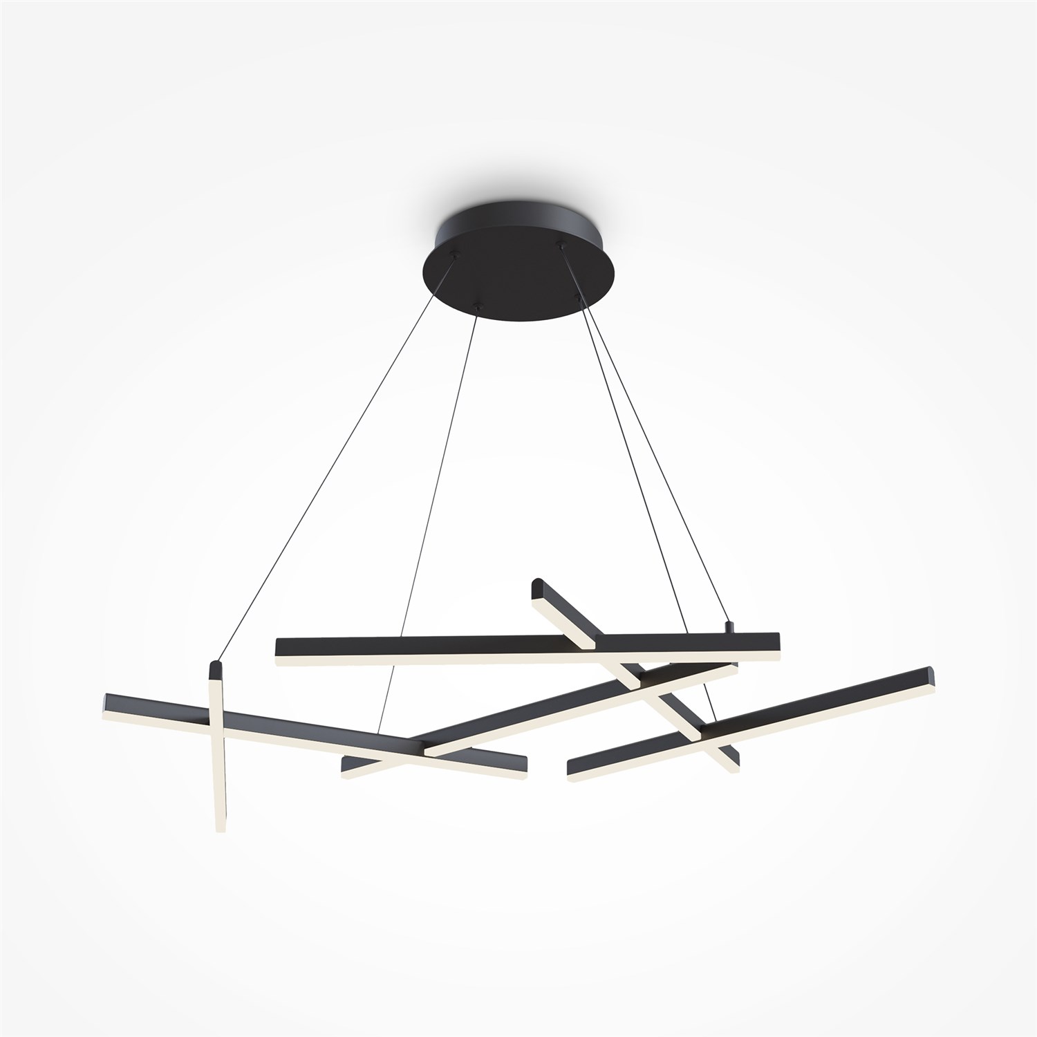 Maytoni Modern Line Подвесной светильник цвет: черный MOD016PL-L80BK