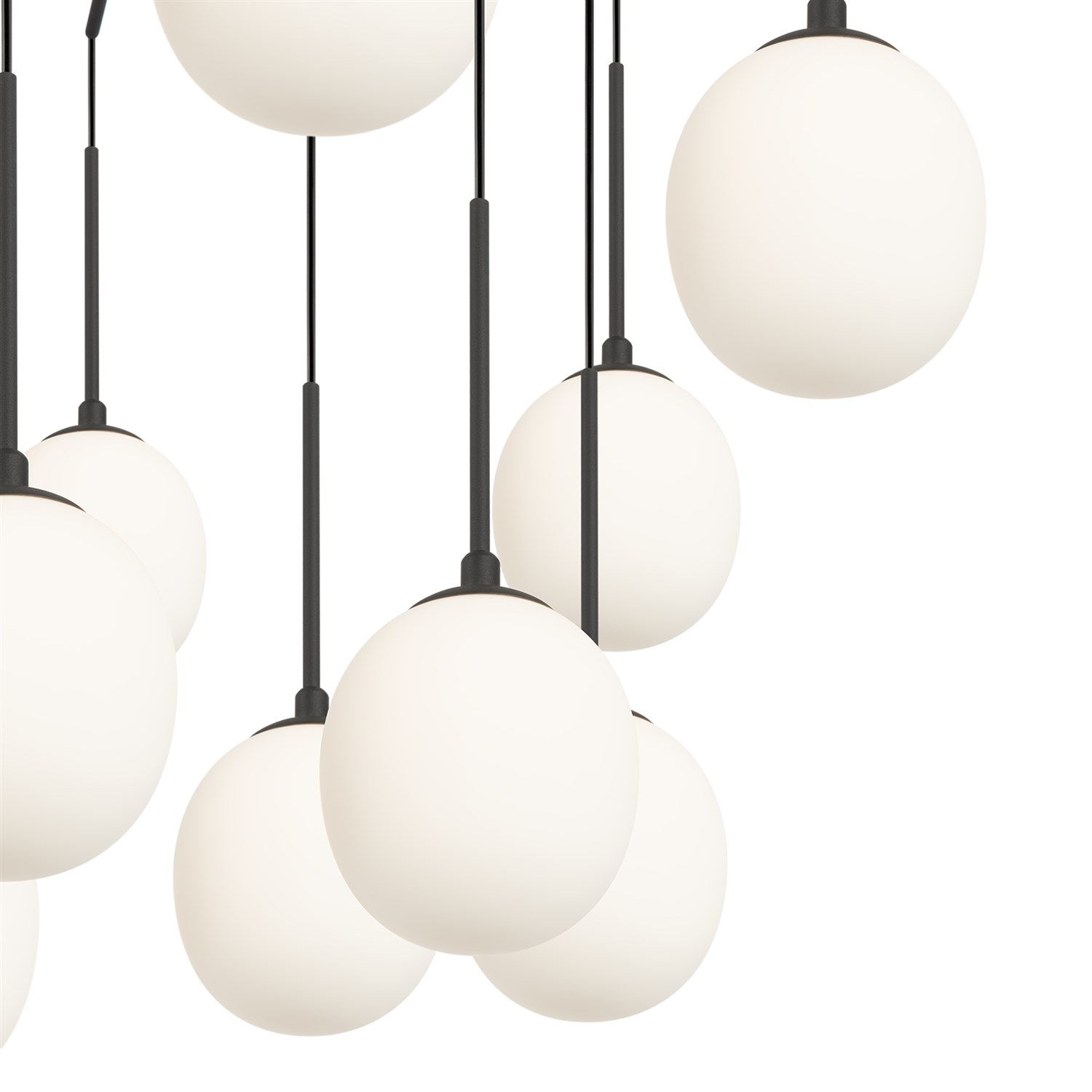 Maytoni Modern Branch Подвесной светильник цвет: черный и золото MOD176PL-12G