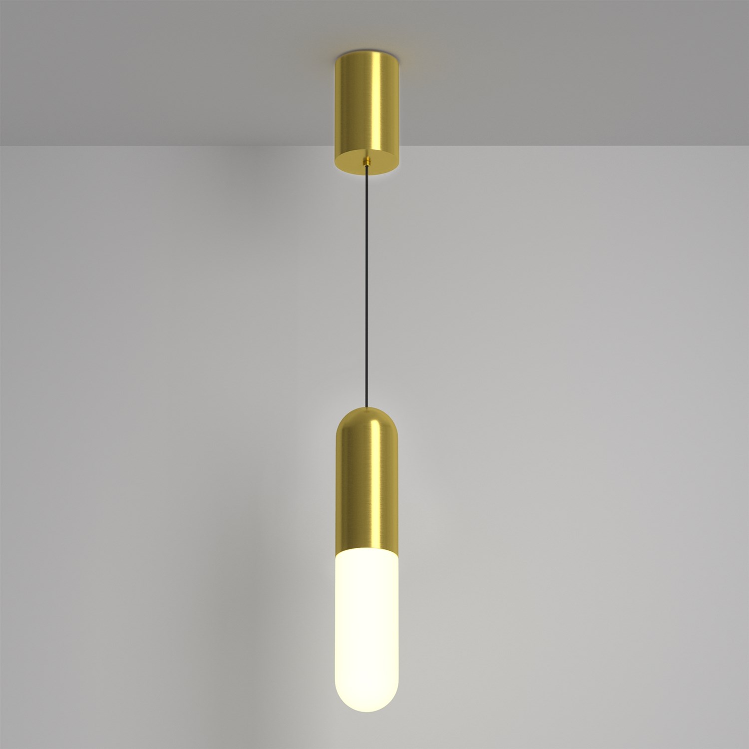 Maytoni Technical Mist Подвесной светильник цвет: латунь P101PL-L300-12W3K-BS