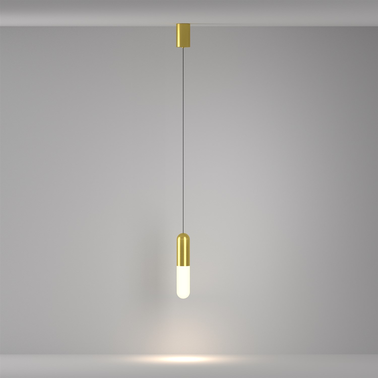 Maytoni Technical Mist Подвесной светильник цвет: латунь P101PL-L300-12W3K-BS