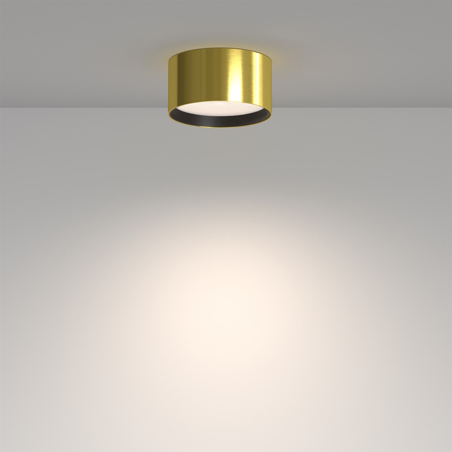 Maytoni Technical Glare Потолочный светильник цвет: латунь C091CL-12W4K-BS