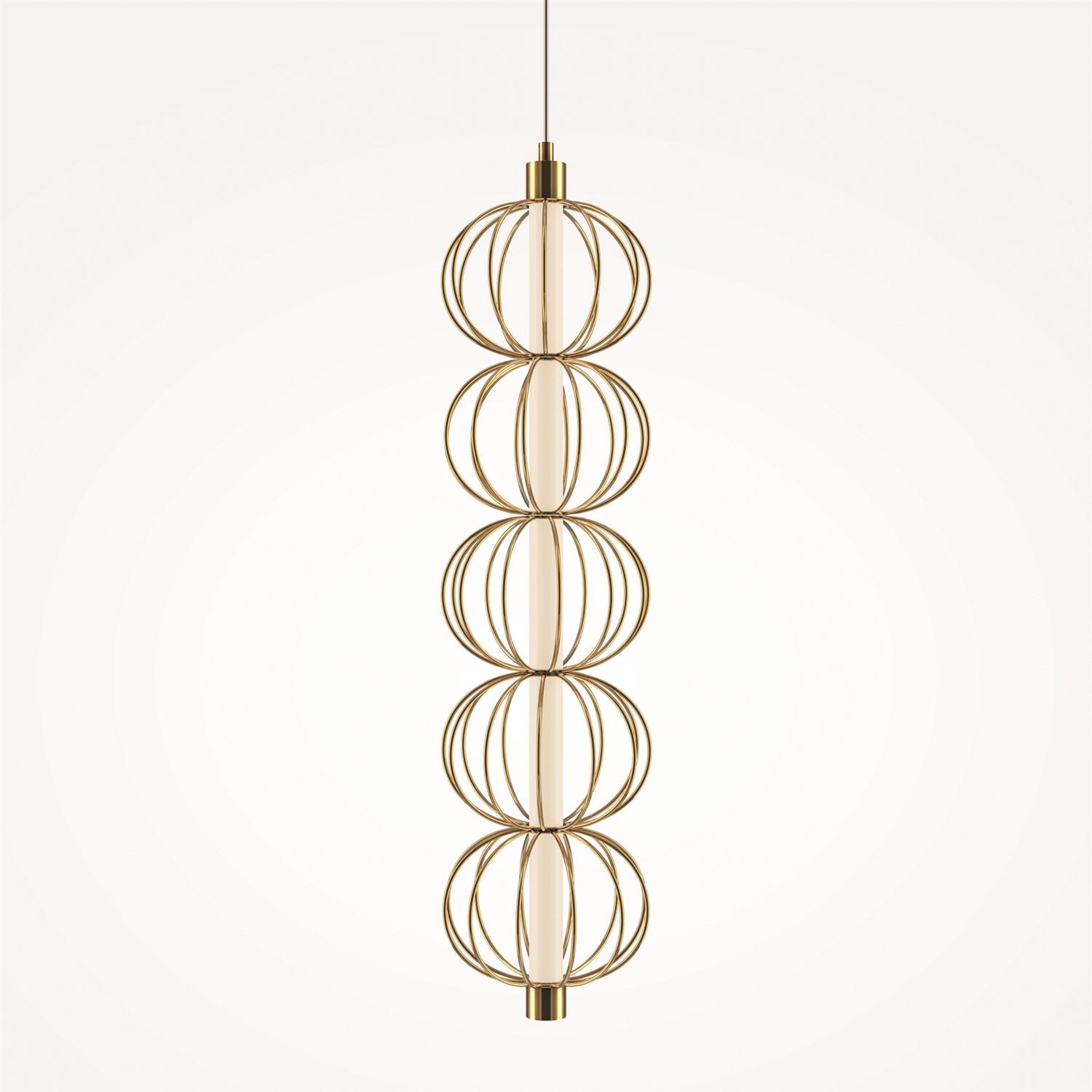 Maytoni Modern Golden Cage Подвесной светильник цвет: золото MOD216PL-L10G3K