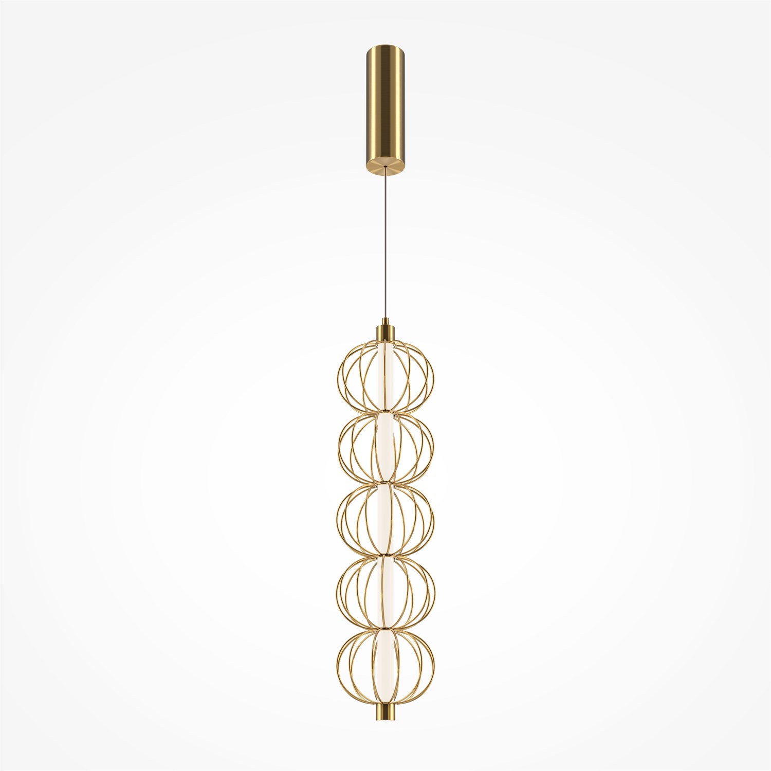 Maytoni Modern Golden Cage Подвесной светильник цвет: золото MOD216PL-L10G3K